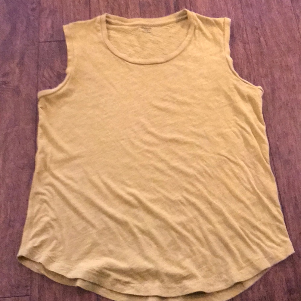 Madewell whisper cotton crew neck muscle tank
